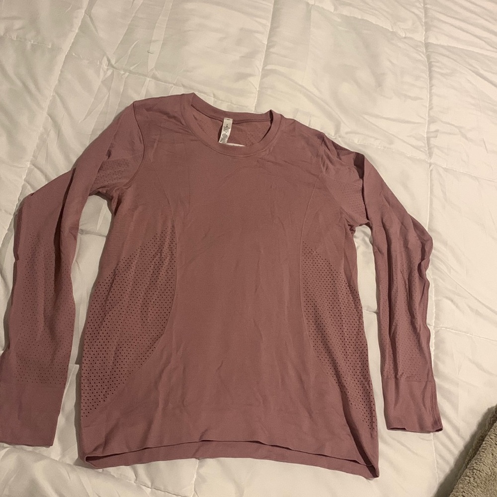 Lululemon long sleeve “breeze By LS Fusion shirt